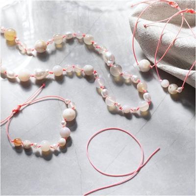 Creativ Company Mini hobbyset sieraden halskettingen en armband roze