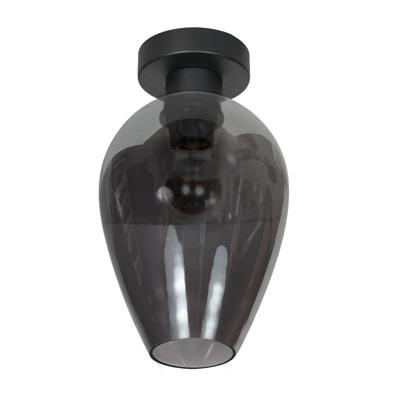Steinhauer PlafondlampBloeba smoke glas Ø 22,5cm - 4371ZW