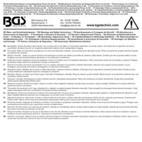 BGS technic COB LED Battery Work Light Foldable - thumbnail