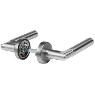 Assa Abloy codekruk op rozet - 7901-8rs - RVS - draaichting 1/4 - rechtshandig Assa Abloy codekruk op rozet - 7901-8rs - RVS - draaichting 1/4 - rechtshandig