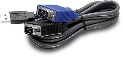 TrendNet KVM Adapter 3.1 m Zwart