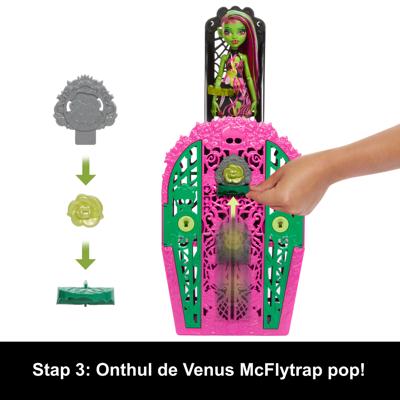 Monster High Skulltimate Secrets Venus McFlytrap pop + kledingkast