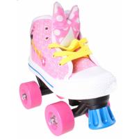 Disney Minnie mouse rolschaatsen meisjes roze/wit maat 28 - thumbnail