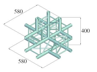 ALUTRUSS DECOLOCK DQ4-SPAT51 5-way Corner bk
