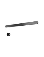 Hotbath &MORE set van 1 rails RASS80 SOFT SQUARE 80 cm met separate schakelaar en inbouw element Geborsteld Gunmetal PVD (RASS80-1BGP) - thumbnail