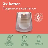 Bolsius CleanLight Starterkit Navulbare Geurkaars Cypress & Amber - thumbnail