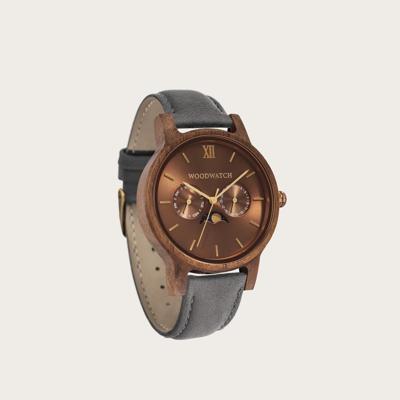 Houten Horloge Barista Grey Houten Horloge Barista Grey