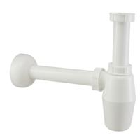 Wiesbaden PVC Bekersifon 5'4inch x32m Wit - thumbnail