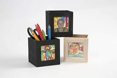 Creativ Company Houten pennenbakje met fotolijstje - thumbnail