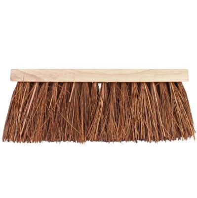 Bezem met natuurvezel haren 37 cm