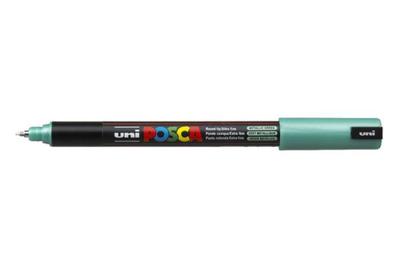 Uni POSCA paintmarker PC-1MR, 0,7 mm, metaalgroen Uni POSCA paintmarker PC-1MR, 0,7 mm, metaalgroen
