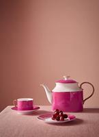 Pip Studio Pip Chique Gebaksbord Roze 17cm - thumbnail