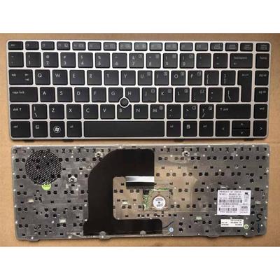Notebook keyboard for HP ProBook 6460B 6470B with pointstick silver frame big 'Enter'
