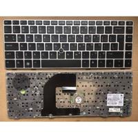 Notebook keyboard for HP ProBook 6460B 6470B with pointstick silver frame big 'Enter' - thumbnail