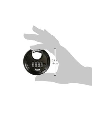 Kasp K11670D Hangslot Cijferslot