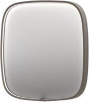 Ben Sandro Spiegel 60x4x60 cm Geborsteld RVS - thumbnail