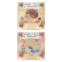 Houten Bloemenpers - thumbnail