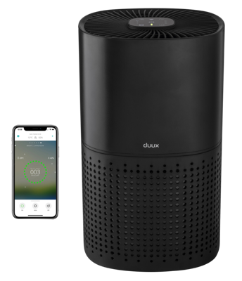 Duux Bright Smart luchtreiniger zwart