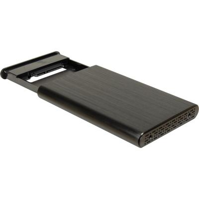 Inter-Tech 88884122 behuizing voor opslagstations HDD-behuizing Zwart 2.5