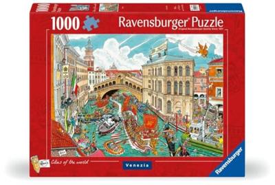 Ravensburger legpuzzel fleroux venetie, 1000st.