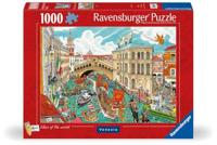 Ravensburger legpuzzel fleroux venetie, 1000st. - thumbnail