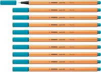 Fineliner stabilo point 88/31 f lichtblauw | 10 stuks - thumbnail