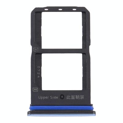 SIM-kaartlade + SIM-kaartlade voor Vivo Y70s V2002A (Zilver)