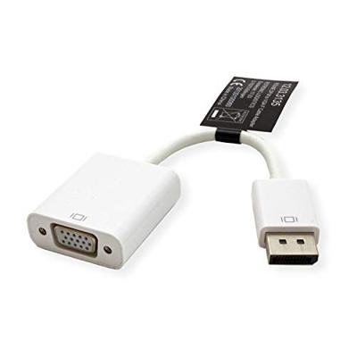 ROLINE DisplayPort-VGA Adapter, DP Male - VGA Female
