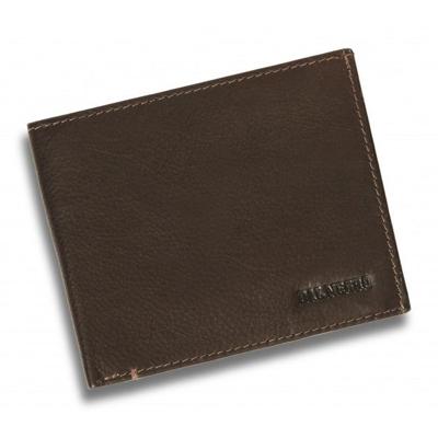 Dal Negro Portemonnee Rfid 9,5 X 11,5 Cm Leer Bruin