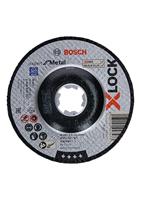 Bosch Accessoires X-LOCK Slijpschijf Expert for Metal 125x2.5x22.23mm, gebogen - 25 stuk(s) - 2608619257 - thumbnail