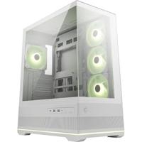 MSI MSI GEH Midi MAG PANO 110R PZ WHITE Midi-tower PC-behuizing Wit 4 voorgeïnstalleerde LED-ventilators - thumbnail