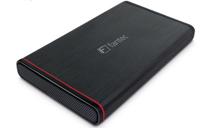 FANTEC 1661 Externe harde schijf, behuizing voor 6,35 cm (2,5 inch) SATA i/II/III harde schijf/Solid State Drive, zwart - thumbnail