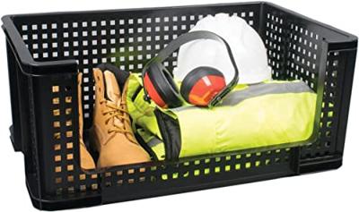 Really Useful Box opbergmand 64 liter, zwart Really Useful Box opbergmand 64 liter, zwart