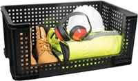 Really Useful Box opbergmand 64 liter, zwart - thumbnail