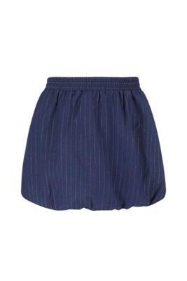 Like Flo winter rok meisjes teens - navy blauw - Silver - pinstripe