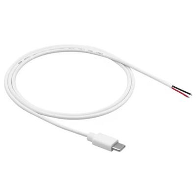 Akyga Laagspannings-adapterkabel USB-C stekker - Open kabeleinde 1 m 1 stuk(s)