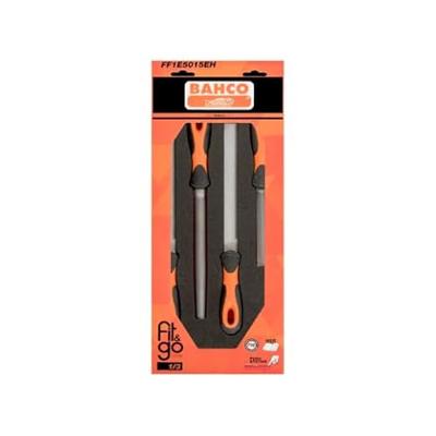 Bahco Foaminlay Fit&Go 1/3 met vijlen - 4-delig - retailverpakking - FF1E5015EH