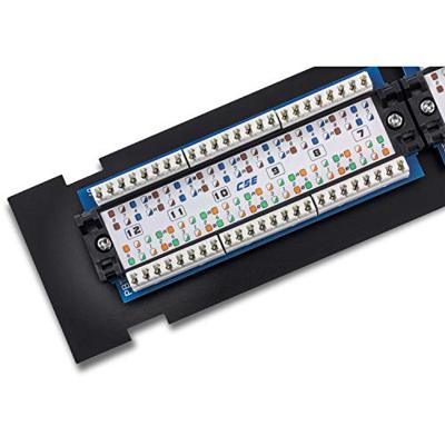 TRENDnet TC-P12C5V 12-poorts Cat5e niet-afgeschermde wandmontage patchpaneel met meegeleverde 89D-beugel
