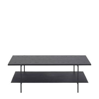 Bendt Salontafel 'Mick' 115 x 60cm, kleur Zwart Bendt Salontafel 'Mick' 115 x 60cm, kleur Zwart