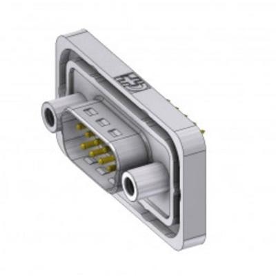 Deltron Connectors DTSWM09PY/2M95UN D-sub stekker 180 ° Aantal polen: 9 Solderen, Pinnen 1 stuk(s)