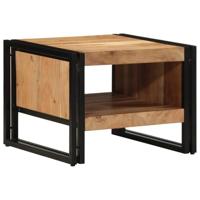 Salontafel 50x50x38 cm massief acaciahout - thumbnail