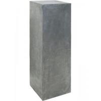 Plantenzuil aluminium beton look 35x35x120 cm - thumbnail