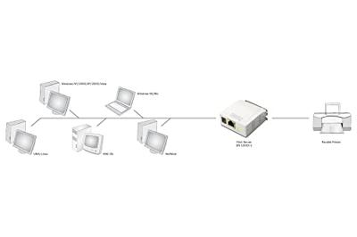 Digitus DN-13001-1 print server