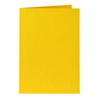 Correspondentiekaart Papicolor dubbel 105x148mm dottergeel pak à 6 stuks - thumbnail