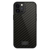 Black Rock Protective Real Carbon Cover for Apple iPhone 12 Pro Max Black - thumbnail