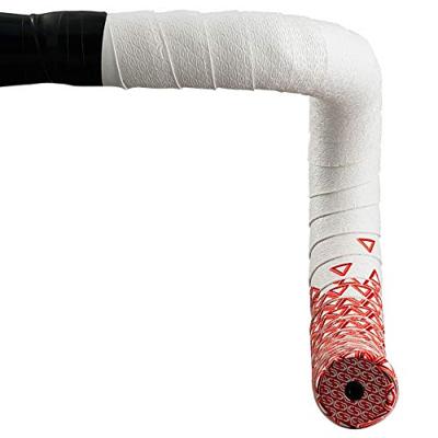 Deda Loop Dubbele Laag Stuurlint - Wit / Rood Deda Loop Dubbele Laag Stuurlint - Wit / Rood