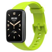 By Qubix - Siliconen sportbandje - Groen - Compatible met Xiaomi Smart band 7 Pro - Compatible Xiaomi bandje - thumbnail