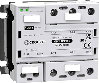 Crouzet Halfgeleiderrelais GN350DSZH 50 A Schakelspanning (max.): 510 V/AC Speciale nuldoorgang 1 stuk(s)