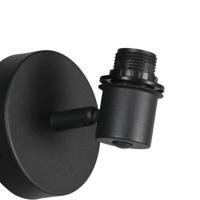 Steinhauer WandlampBambus zwart met bamboe enkel - 3665ZW - thumbnail