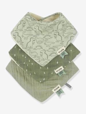 Set van 3 bandanaslabbetje TRIXIE groen